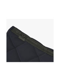 Diamond Quilted Jersey Dressage Saddle Pad CT Dark Blue