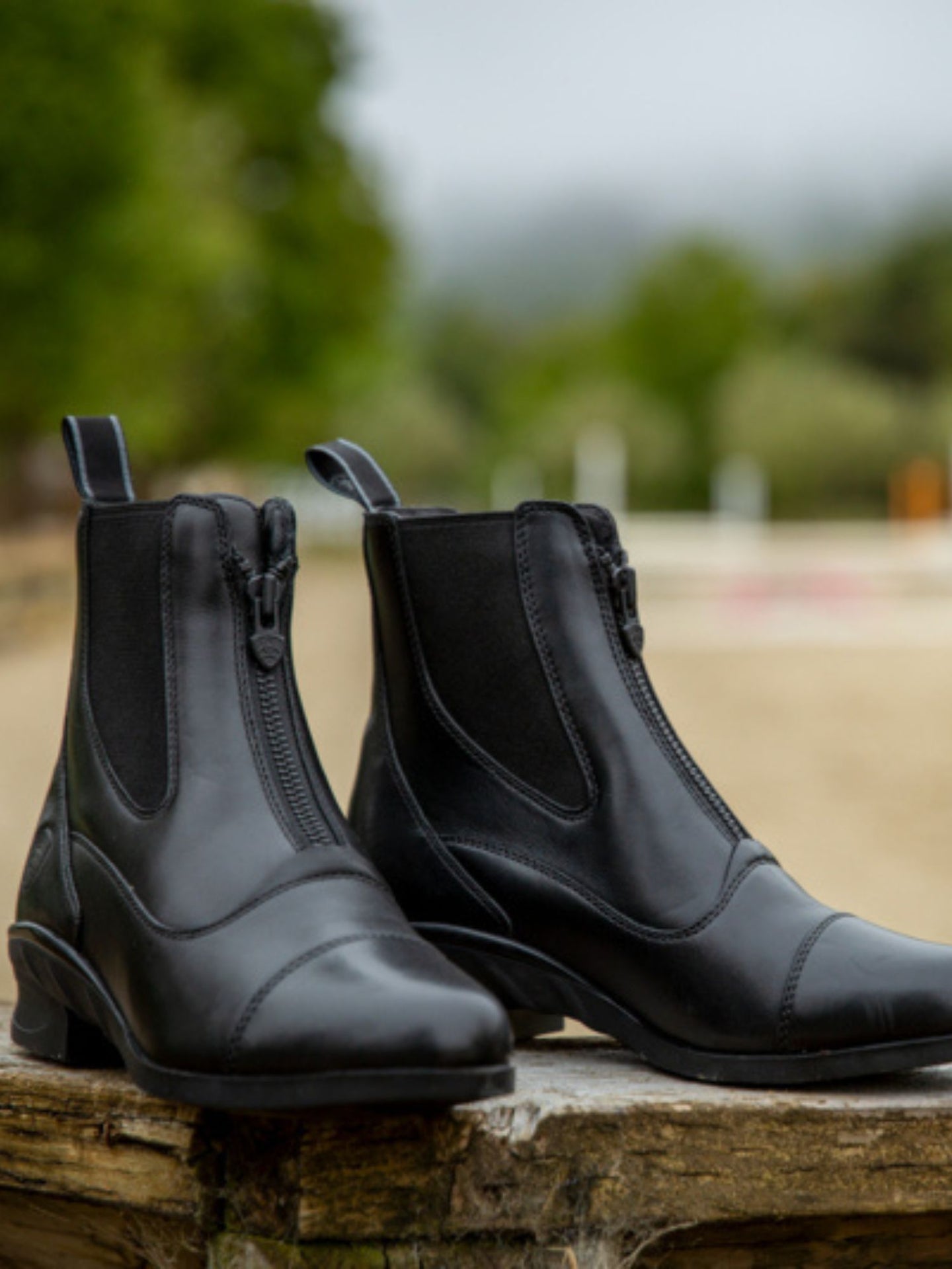 Heritage Zip Paddock Boot Svart