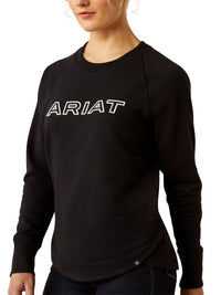 Sweatshirt Womens Benicia Team Svart