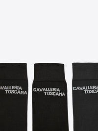 CT Jaquard Logo 3 Pack Socks Svart