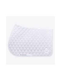 Circular Quilted Jumping Saddle Pad CT Light Grey