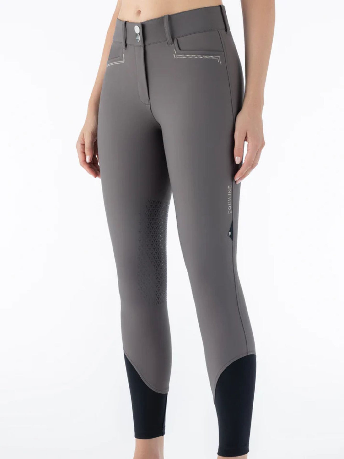 Ridbyxa Eufrekh Hög Midja Knee Grip Marsh