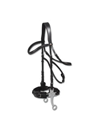 Hackamore Bridle X-Line Svart
