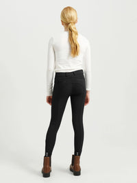 Hedvig Junior Knee Grip Breeches Svart