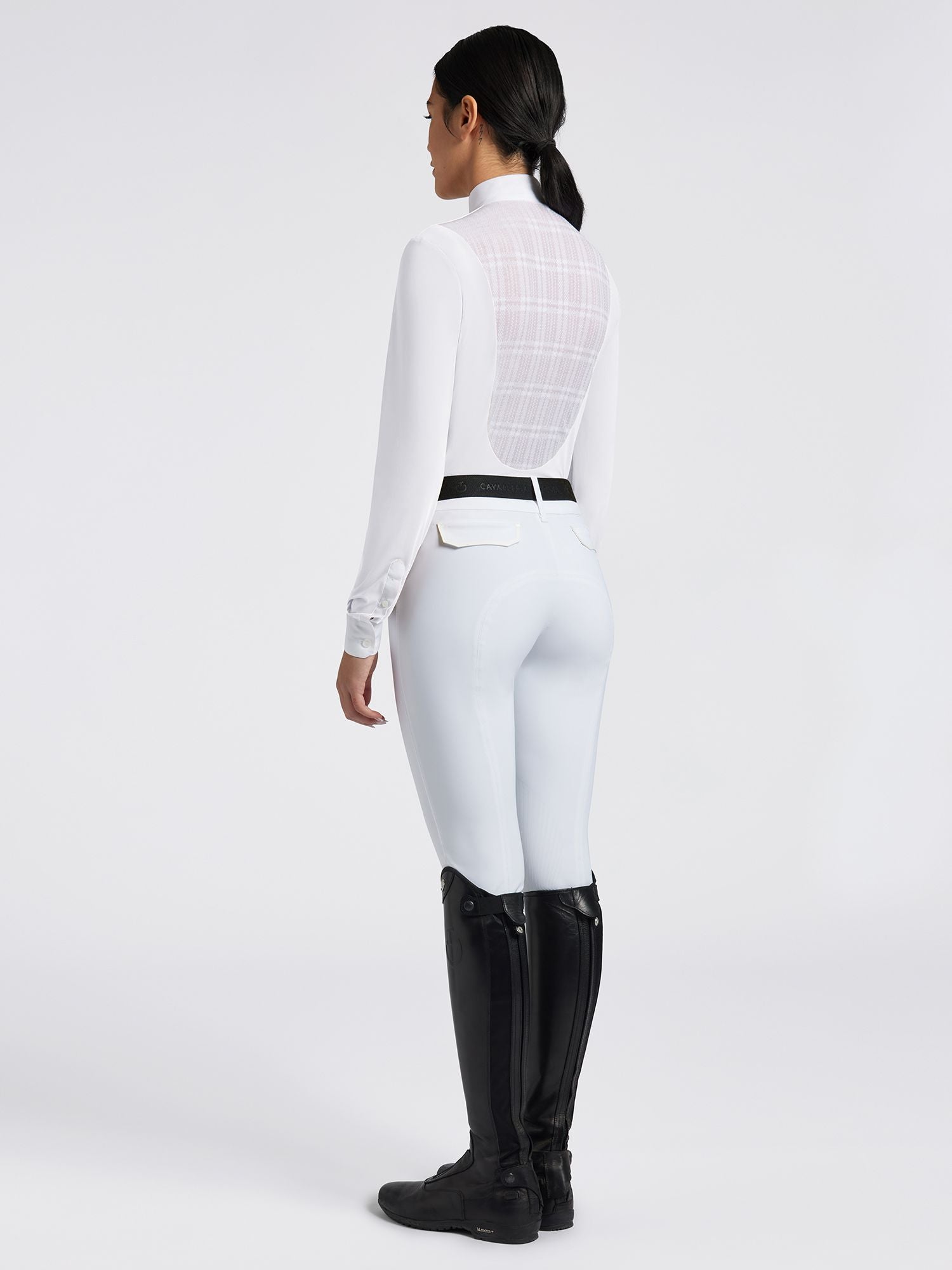 Jersey Long Sleeve Competition Shirt White