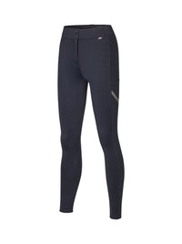 KLKaya Ladies H Shape Knee Grip Breeches Navy