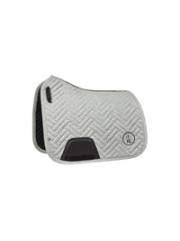 KLNexus Melange Dressage Saddlepad Cobblestone Melange