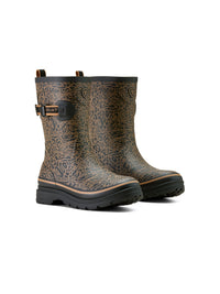 Gummistövel Kelmarsh Mid Ocelot Print