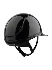 Ridhjälm Miss Shield 2.0 Glossy Matt Trim Svart
