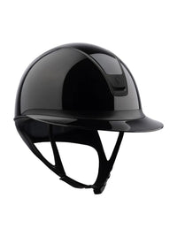 Ridhjälm Miss Shield 2.0 Glossy Matt Trim Svart