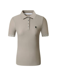 Polo Shirt Ladies Beige