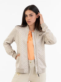 Printed Bomber Jacket Island Fossil