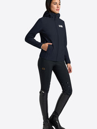 RG Jersey Hooded Zip Softshell Jacket Navy