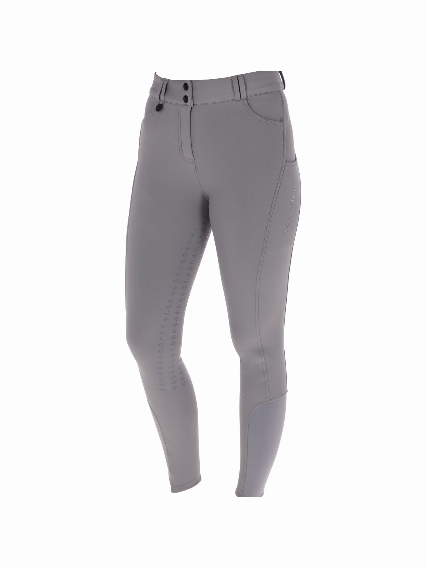 Ridbyxa Fodrad Full Grip Steel Grey