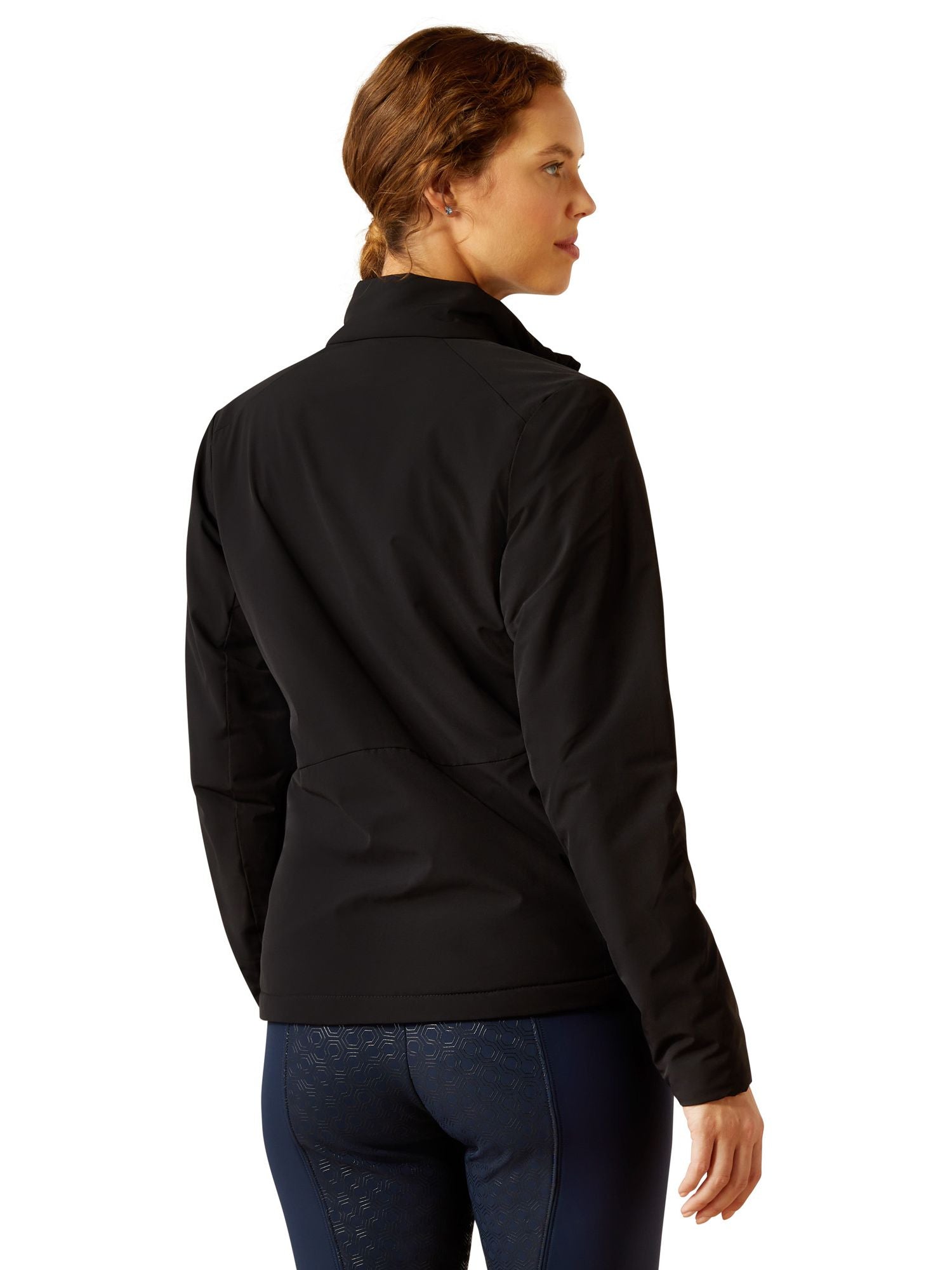 Rion Womens Stretch Shell Insulated Jacket Svart