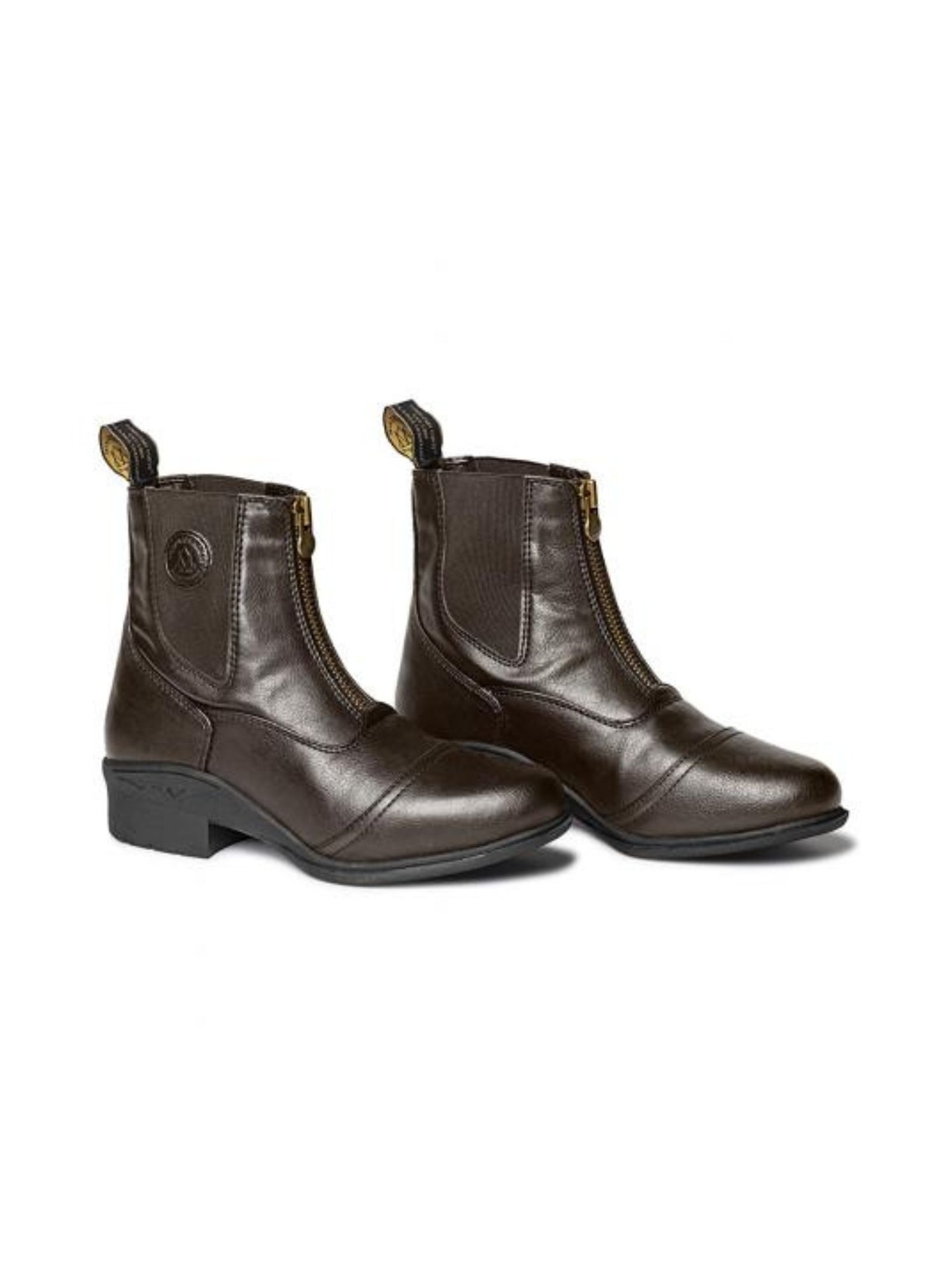 Ridsko Veganza Front Zip Paddock Brun