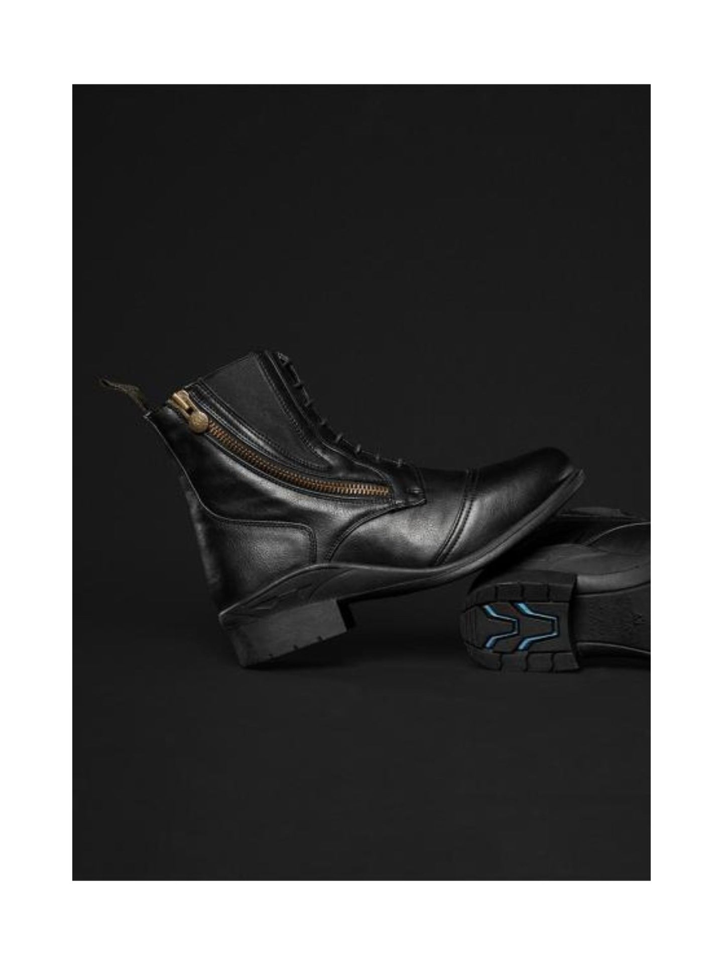 Ridsko Veganza Side Zip Paddock Svart