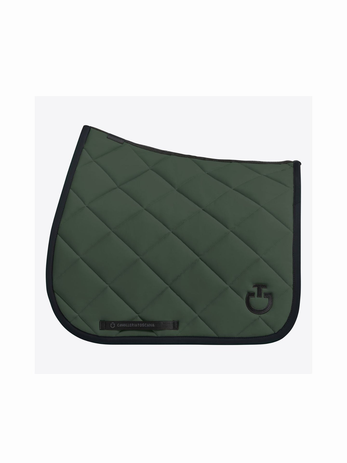 Dressyrschabrak Diamond Quilted Jersey Jungle Green