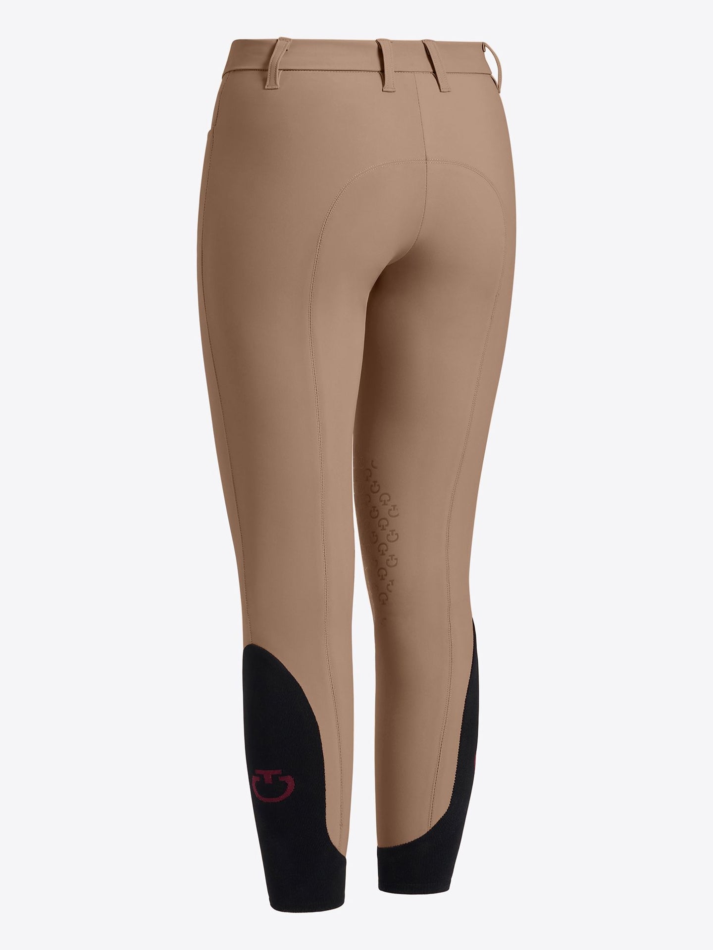 Girls Color Grip Breeches Walnut