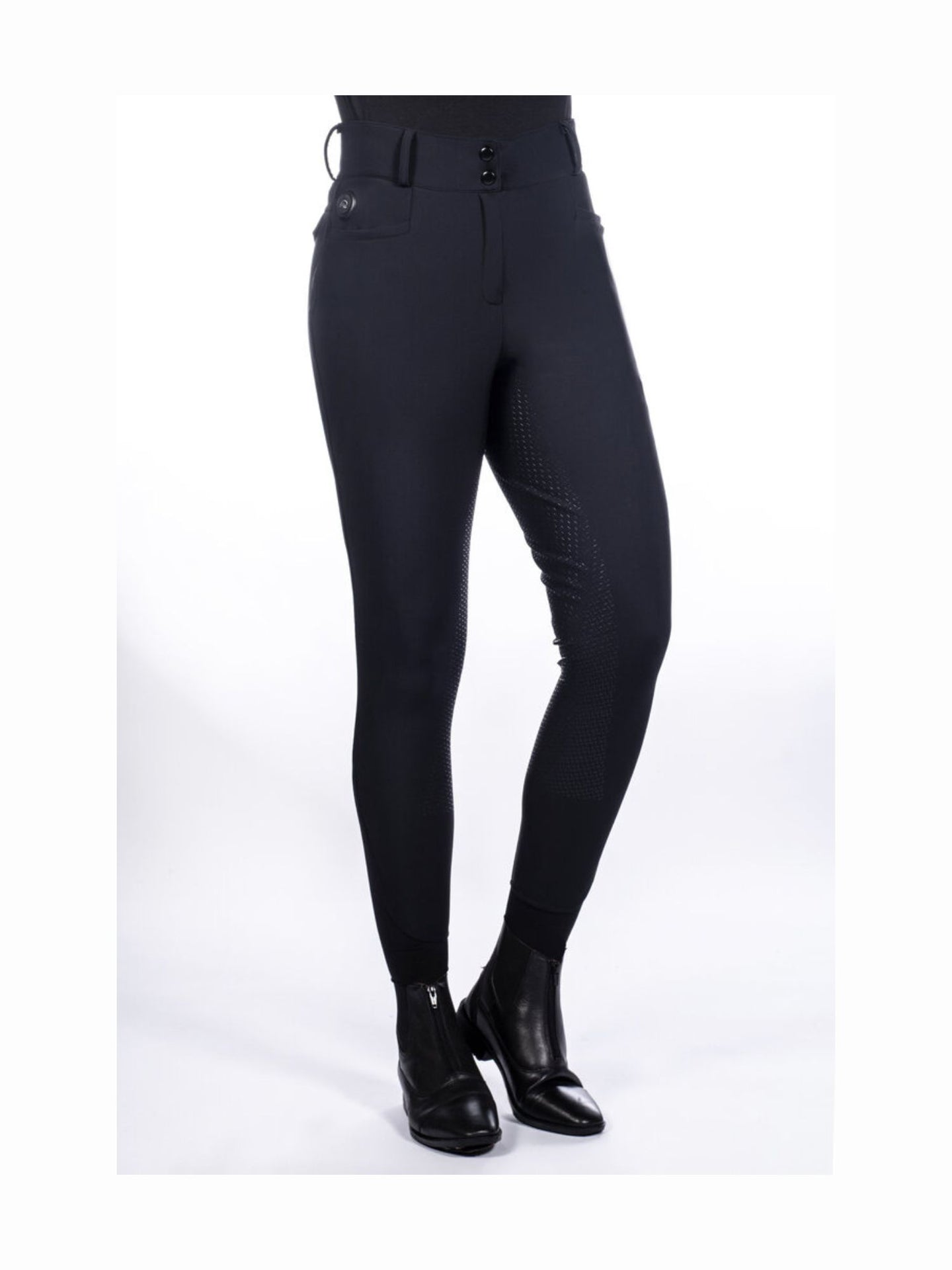 Värmeridbyxor Keep Warm Helskodda Inkl Powerbank Svart