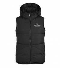 Down Vest Unisex Black