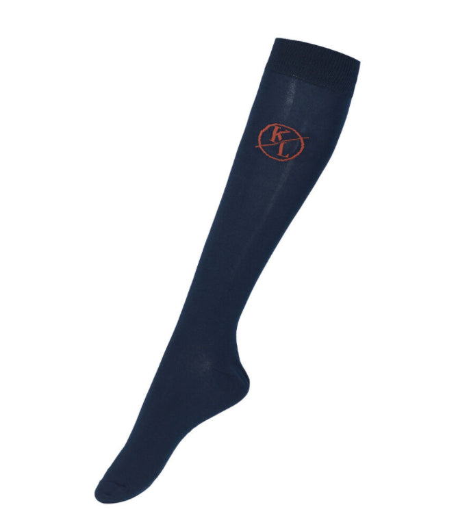 Klonesty Unisex Coolmax Socks Navy