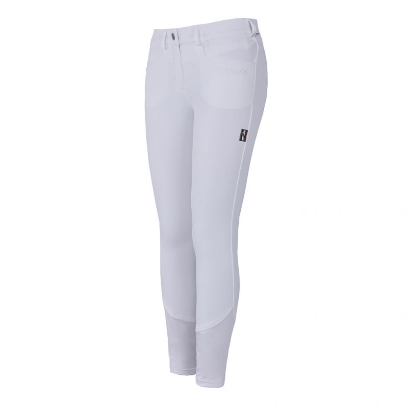 Kessi W E-Tec Knee-Grip Breeches Vit