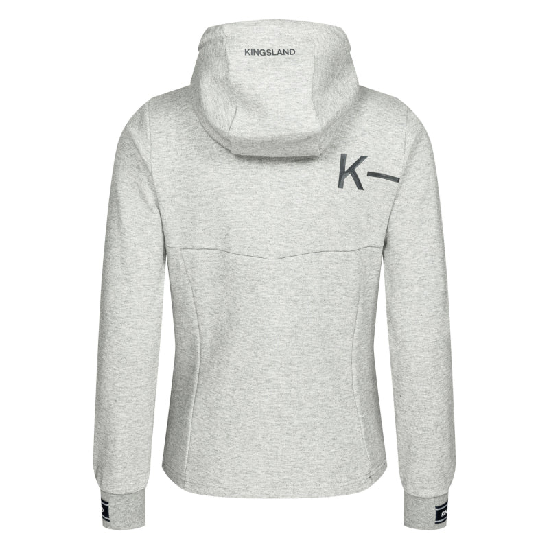 Klgabrielle Ladies Sweat Jacket Grey Sleet