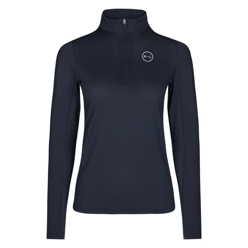 Klhadlee Ladies Long Sleeve Training Shirt Navy