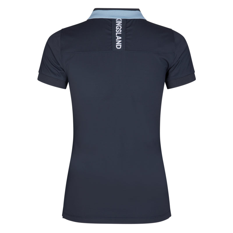 Klharriet Ladies Pique Shirt Navy