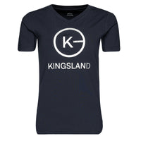 Klhelena Ladies V-Neck Shirt Navy