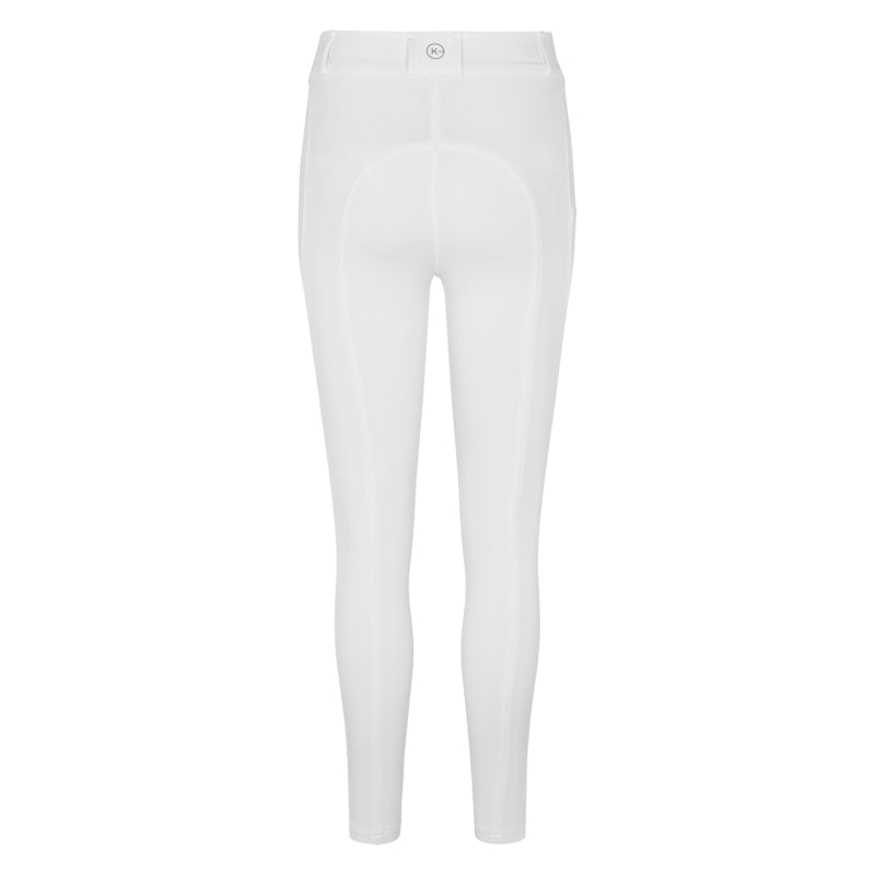 Klkaya Womens Full Grip F-Tec6 Show Breeches White