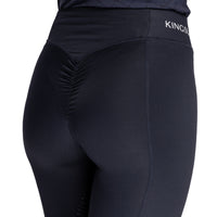 Kljuni Ladies Knee Grip Bum Tights Navy