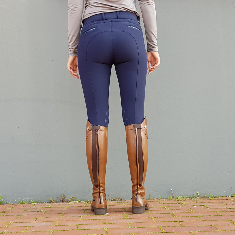 Hedvig Knee Grip Breeches Navy