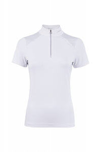 Competition Shirt Half Zip White