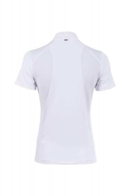 Competition Shirt Half Zip White