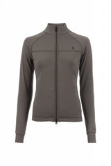 Ladies All Year Sweat Jacket Sepia Olive