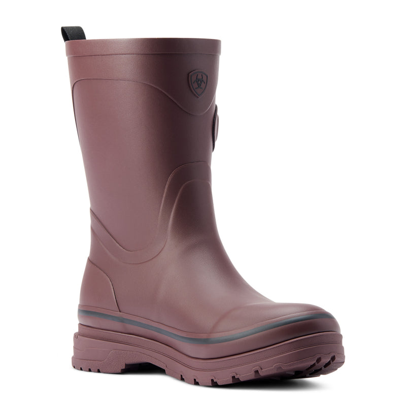 Kelmarsh Rubber Boots Maroon