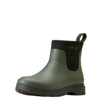 Kelmarsh Shortie Rubber Boots Dark Olive