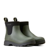 Kelmarsh Shortie Rubber Boots Dark Olive