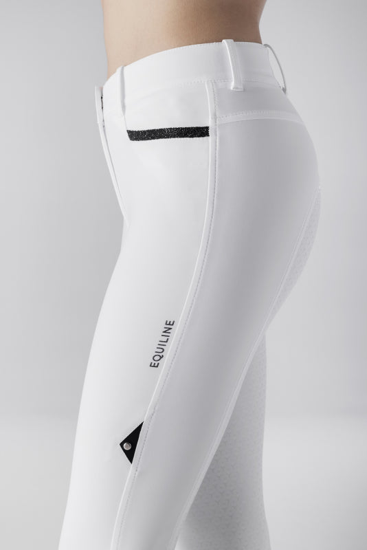 Gerzikh Damridbyxa Hög Midja Knee Grip White