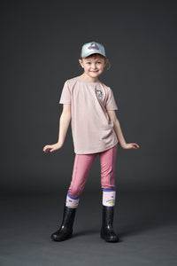 Molly Junior Full Grip Tights Misty Rose