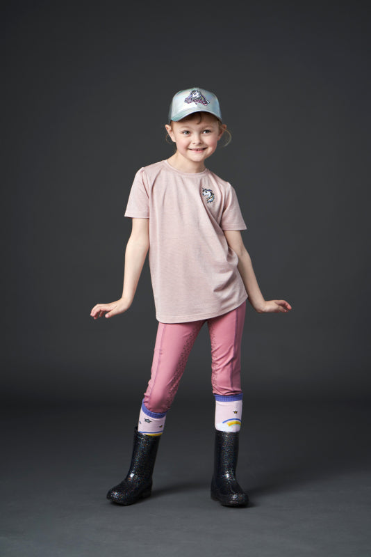 Molly Junior Full Grip Tights Misty Rose