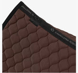 Circular Quilted Jumping Saddle Pad Ct Brown