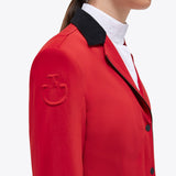 Gp Girls Zip Competition Jacket Ct Red