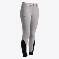 Girls Color Grip Breeches Lightgrey