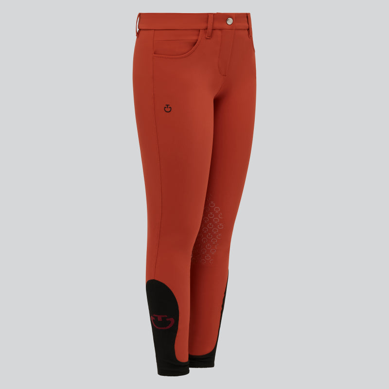 Girls Color Grip Breeches Roströd