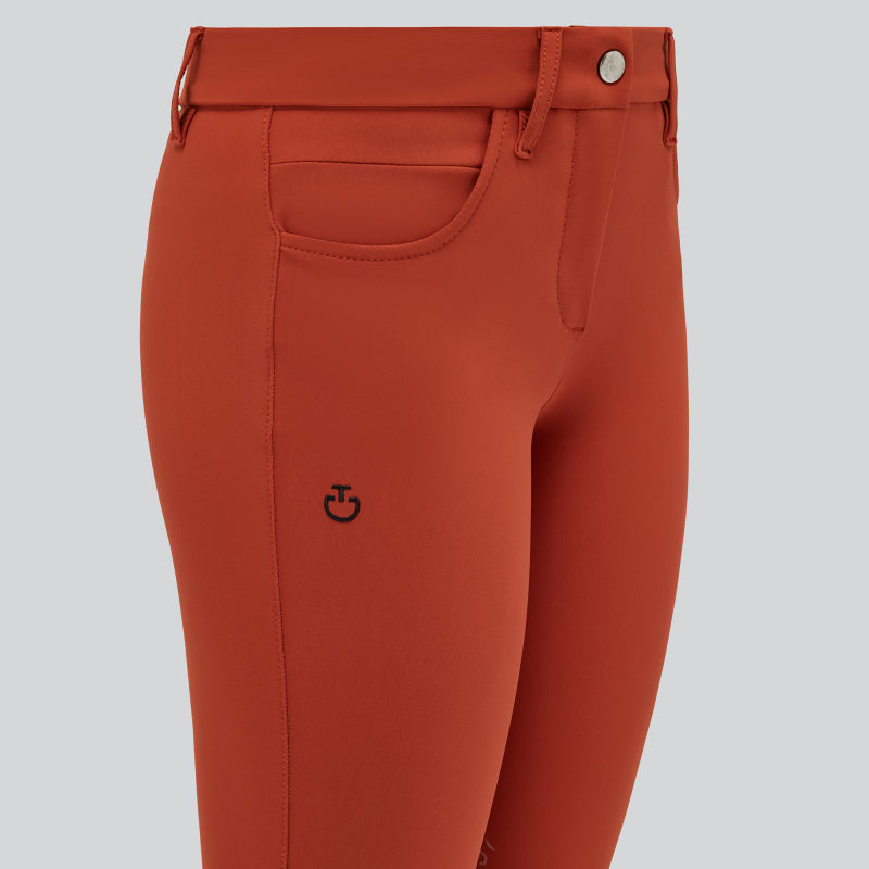 Girls Color Grip Breeches Roströd