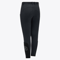 Ct Girls Perforated Insert Jumping Breeches Dark Navy