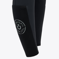 Ct Girls Perforated Insert Jumping Breeches Dark Navy